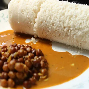 Puttu Kadal curry - boat house alleppey