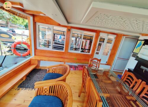 glass covered houseboat kerala