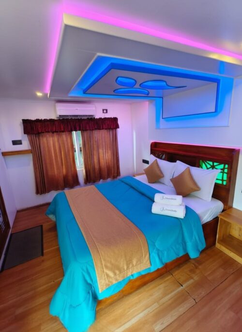 premium 3 bedroom alleppey houseboat