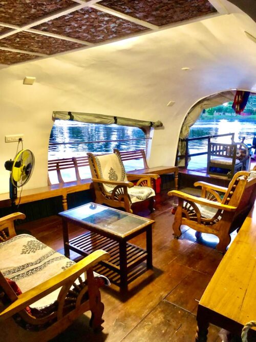 1 bedroom boathouse in alleppey