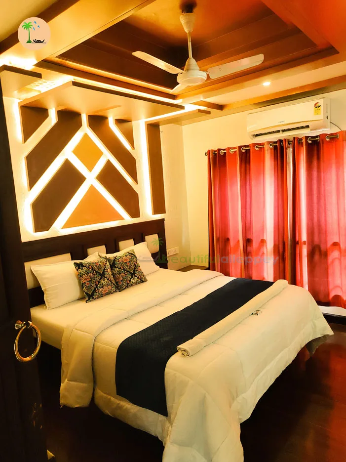 Premium Bedroom 3 Kerala Premium A/C Houseboat