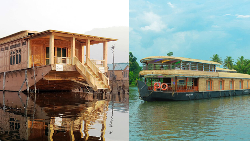 Kerala Houseboat vs. Kashmir Houseboat