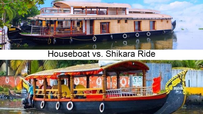Houseboat-vs-Shikara-Ride