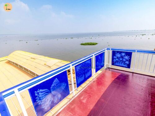 open upper deck in alleppey