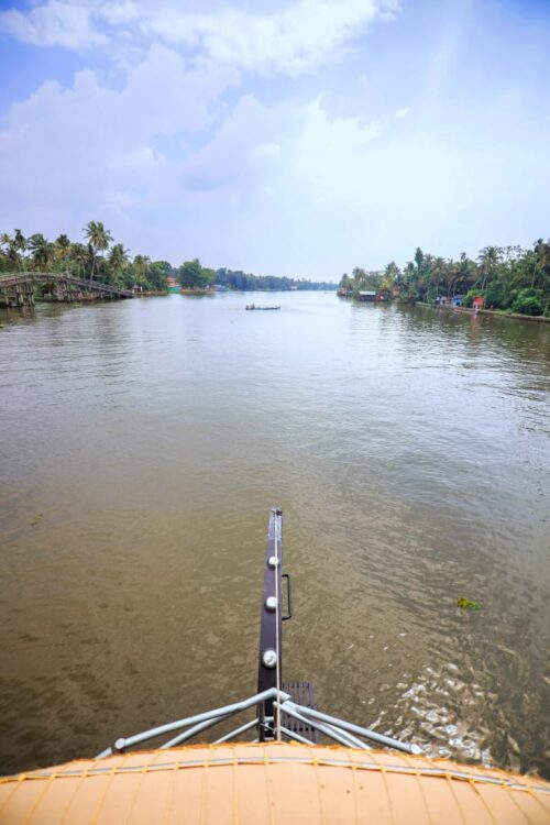 upper deck view from 2 bedroom houseboat