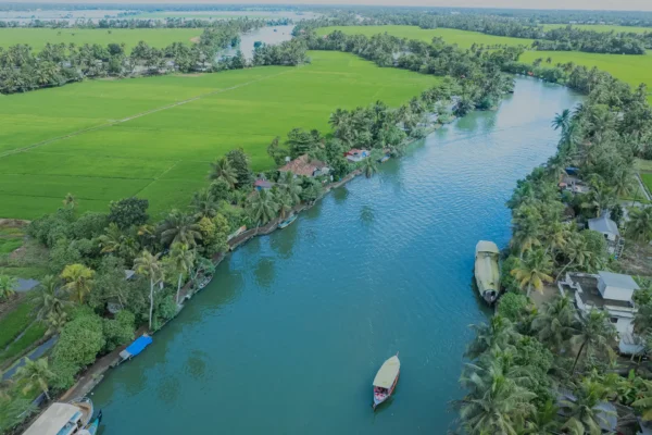 Alleppey Arial View Why You Should Visit Alleppey at Least Once in Your Lifetime